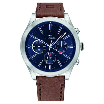 Blue Dial Leather Watch NCTH1791741 - Kamal Watch Company