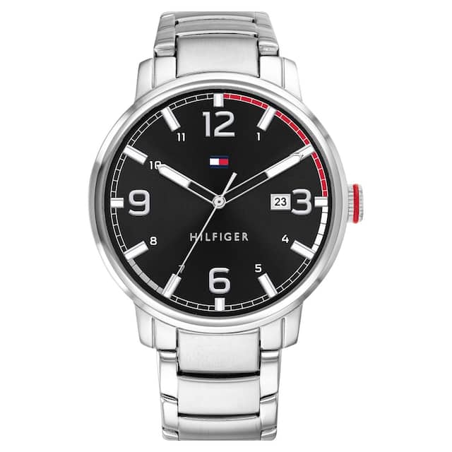 Tommy Hilfiger Analog Black Dial Watch for Men NDTH1791755