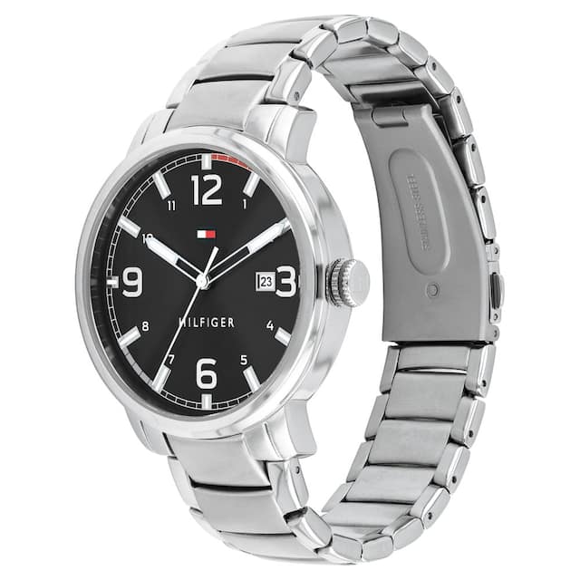 Tommy Hilfiger Analog Black Dial Watch for Men NDTH1791755 - Kamal Watch Company