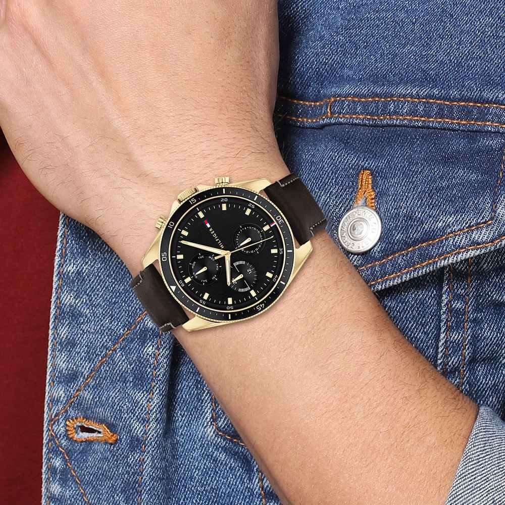 Black Dial Multifunction Watch TH1791836 - Kamal Watch Company