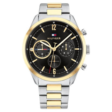 Tommy Hilfiger NDTH1791944 Black Dial Stainless Steel Strap Watch for Men