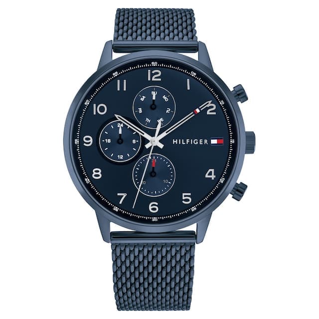 Tommy Hilfiger Multifunction Blue Dial Watch for Men TH1791990 - Kamal Watch Company