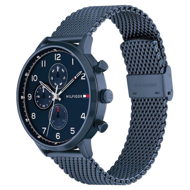 Tommy Hilfiger Multifunction Blue Dial Watch for Men TH1791990 - Kamal Watch Company