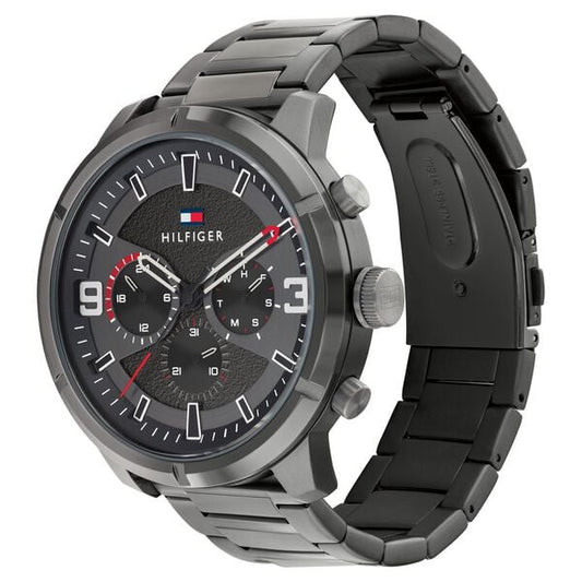 Tommy Hilfiger Grey Dial Quartz Analog with Date Watch for Men