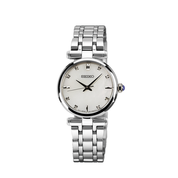Seiko Ladies Mother of Pearl Watch with Diamond Markers - HGH005P1