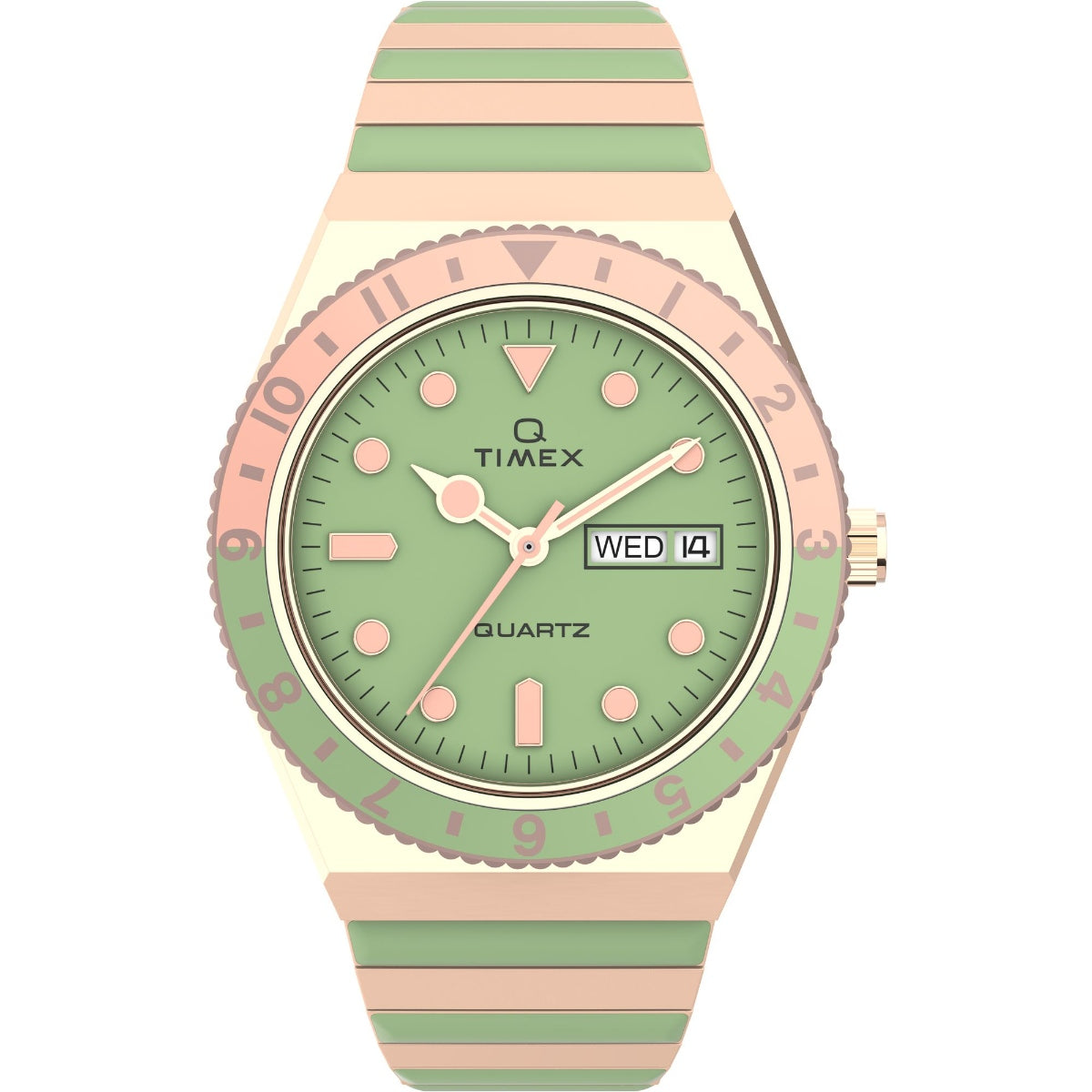 Timex Malibu 36mm Stainless Steel Expansion Band Watch