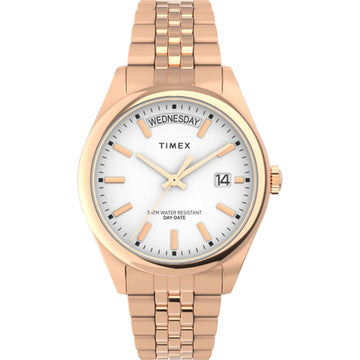 TIMEX Trend Women White Round Dial Analog Watch - TW2W32200UJ