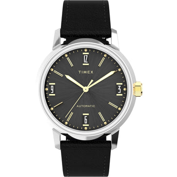 Timex Marlin Automatic 40mm Leather Strap Watch