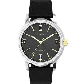 Timex Marlin Automatic 40mm Leather Strap Watch