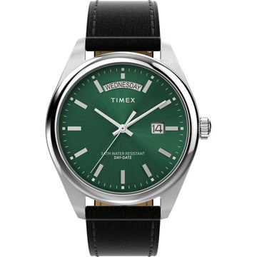 TIMEX Trend Men Green Round Dial Analog Watch - TW2W57300UJ