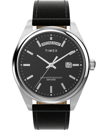 Timex Legacy 41mm Leather Strap Watch