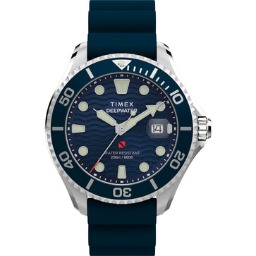 TIMEX Deep Water Blue Round Dial Analog Men's Watch - TW2W81500UJ