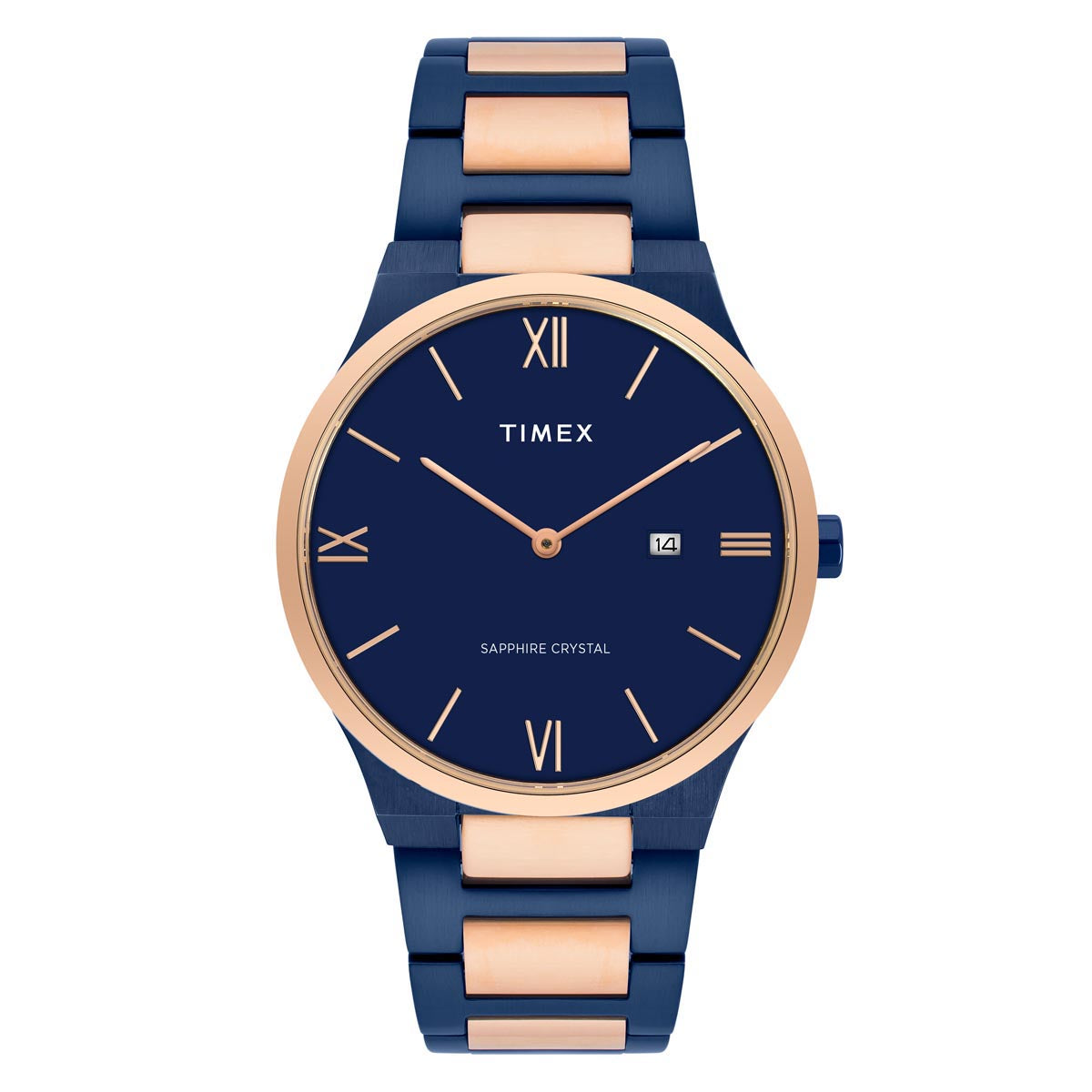 TIMEX Men Blue Round Dial Analog Watch - TWEG23607