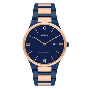 TIMEX Men Blue Round Dial Analog Watch - TWEG23607