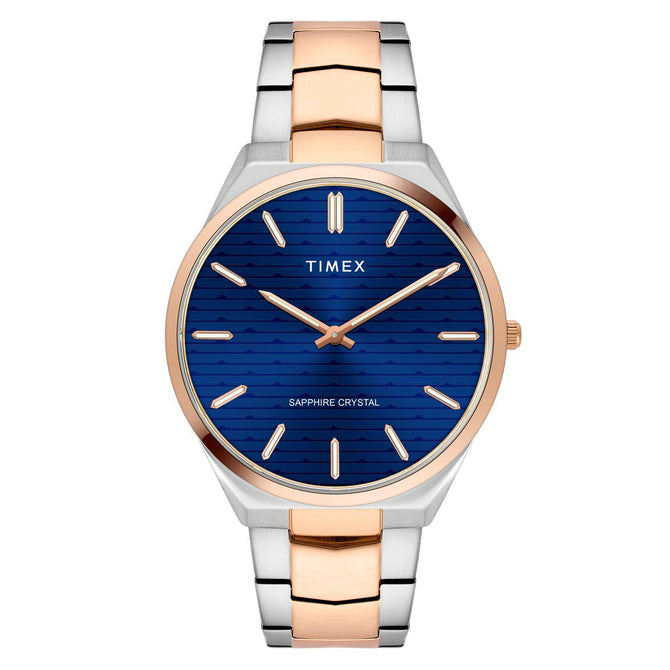 TIMEX Men Blue Round Dial Analog Watch - TWEG25802