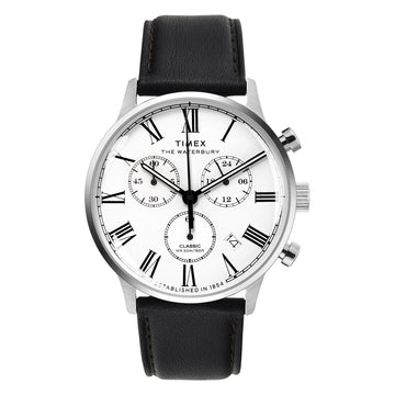 TIMEX WATERBURY White Round Dial Analog Men's Watch - TWEG26600