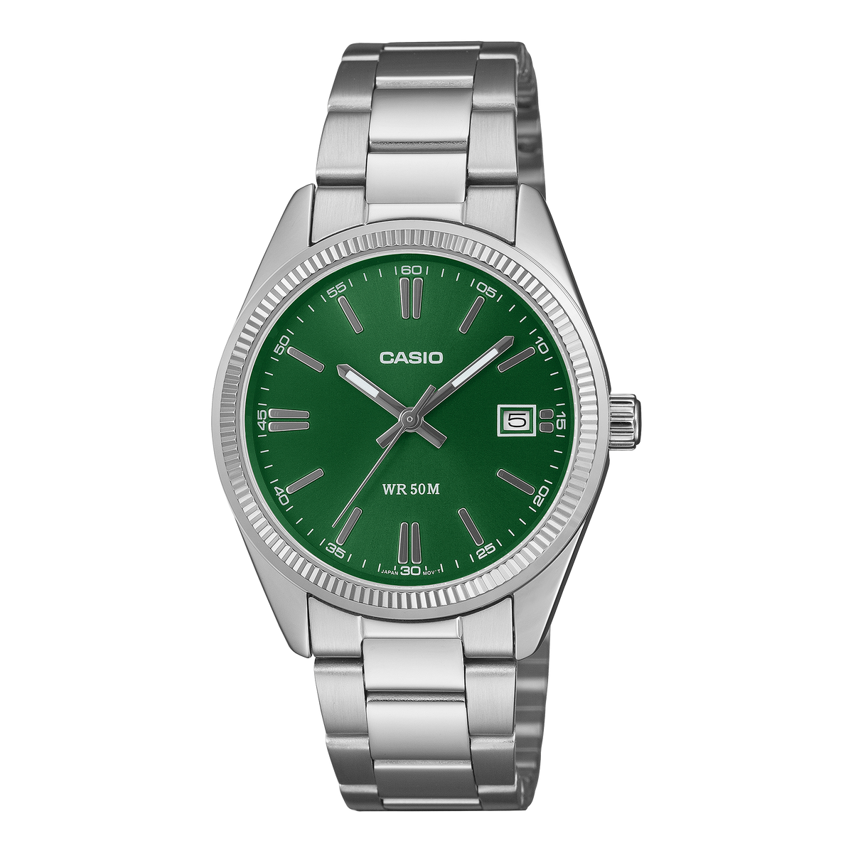 Casio UTP-1302PD-3A1V – front three-quarter view