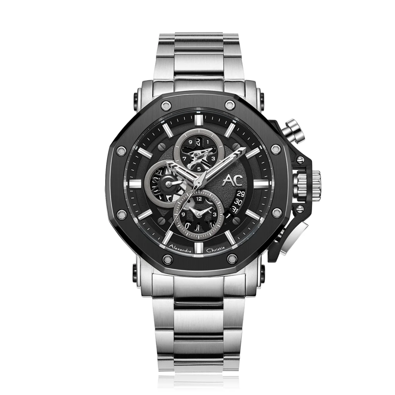 Alexandre Christie 9603MCBTBBA Men’s Chronograph Watch