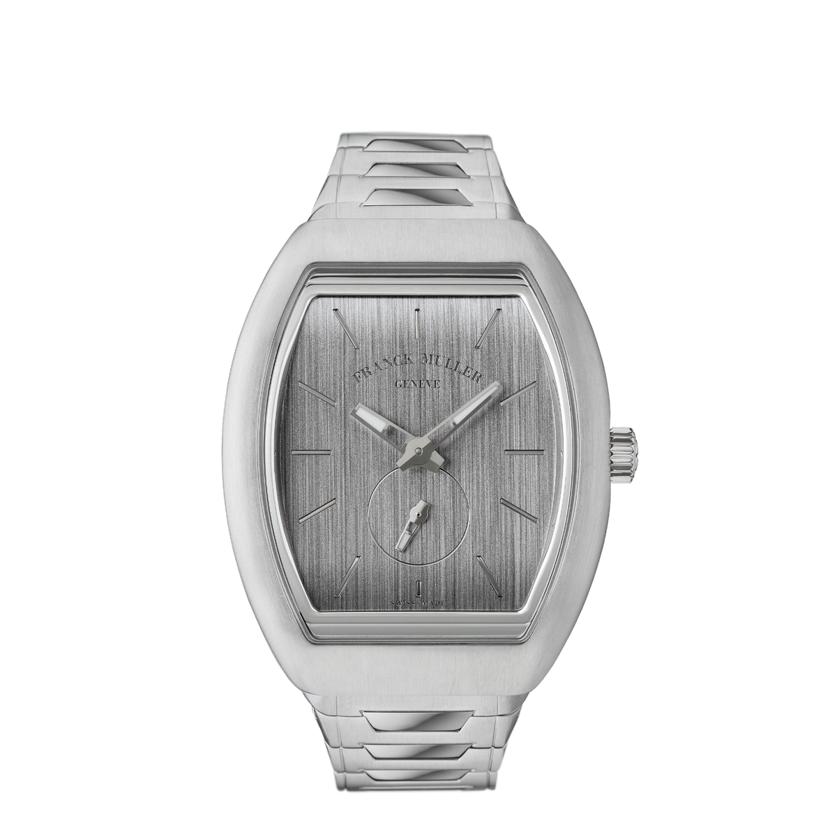 Franck Muller Vanguard Slim Monolith Stainless Steel V 41 S S6 AT FO MONO AC BR AC – front view