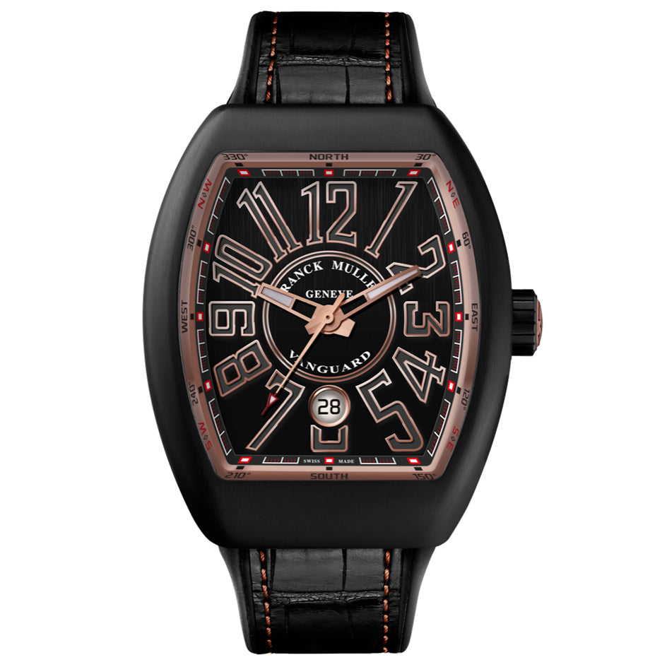 Franck Muller Vanguard 44 x 53.7 mm Titanium V 45 SC DT NR BR TT 5N TT Watch for Men