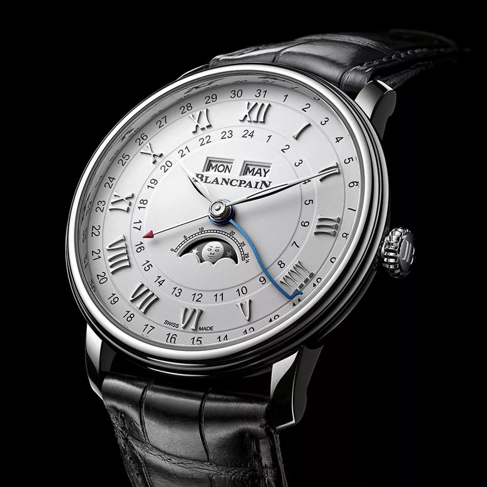 Blancpain Villeret 6676-1127-55B – dial detail