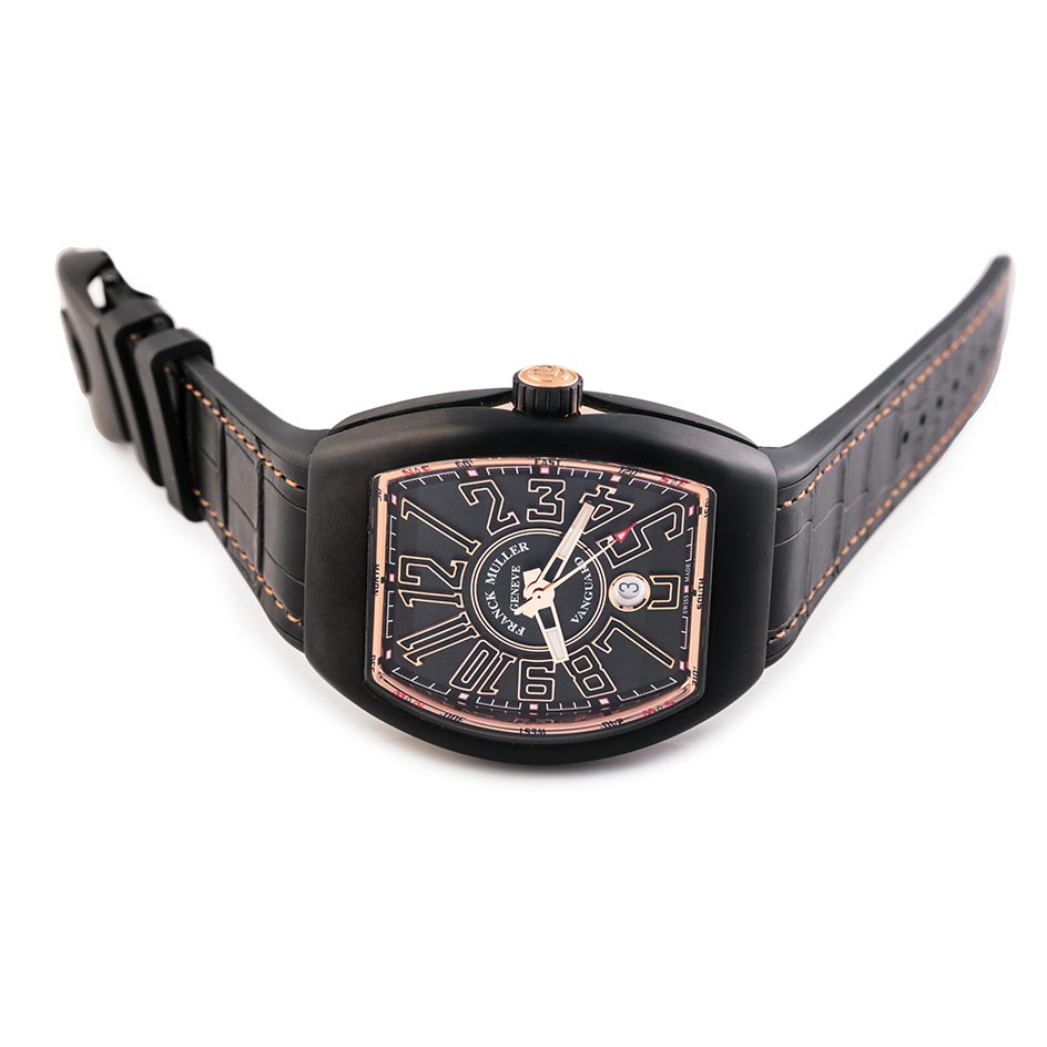 Franck Muller Vanguard 44 x 53.7 mm Titanium V 45 SC DT NR BR TT 5N TT – side view