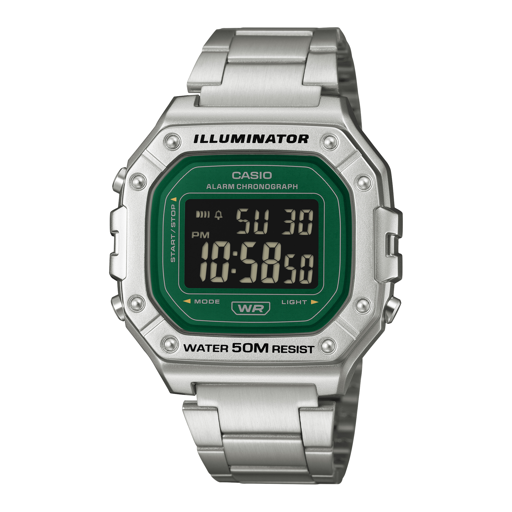 Casio W-218HD-3AV Digital Unisex Watch