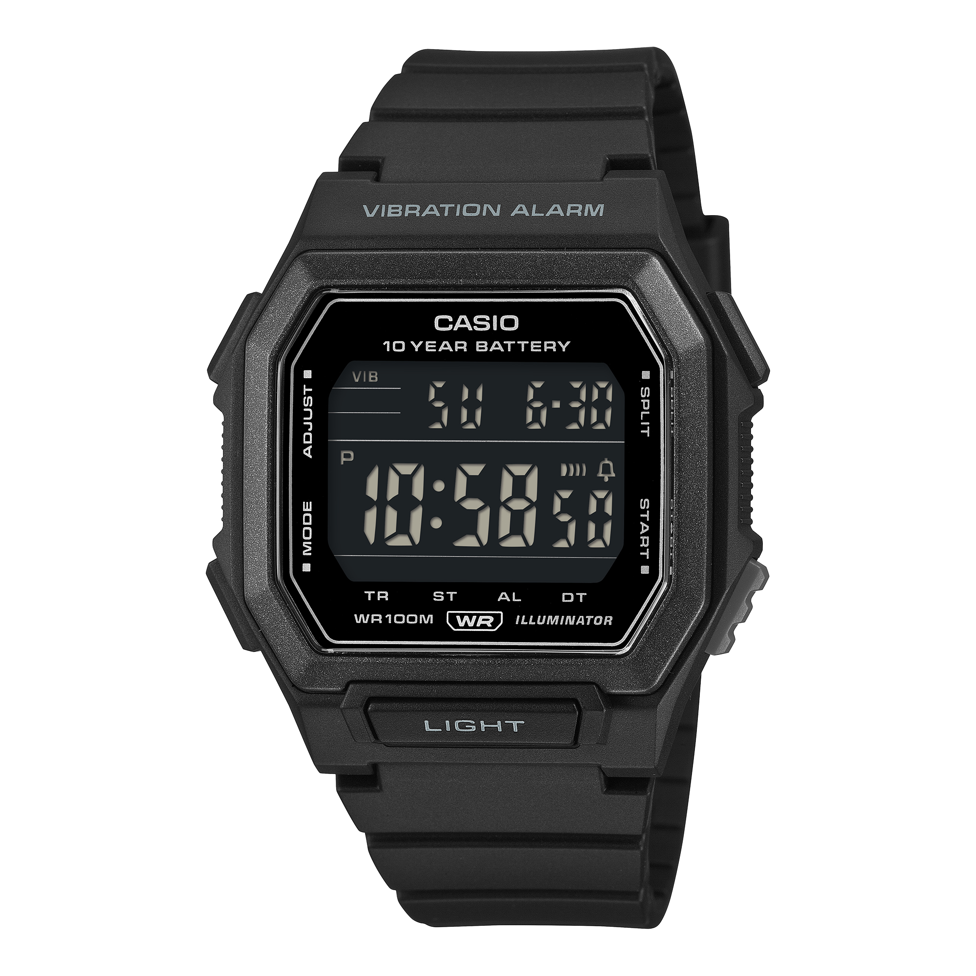 Casio W-738H-1BV Digital Unisex Watch