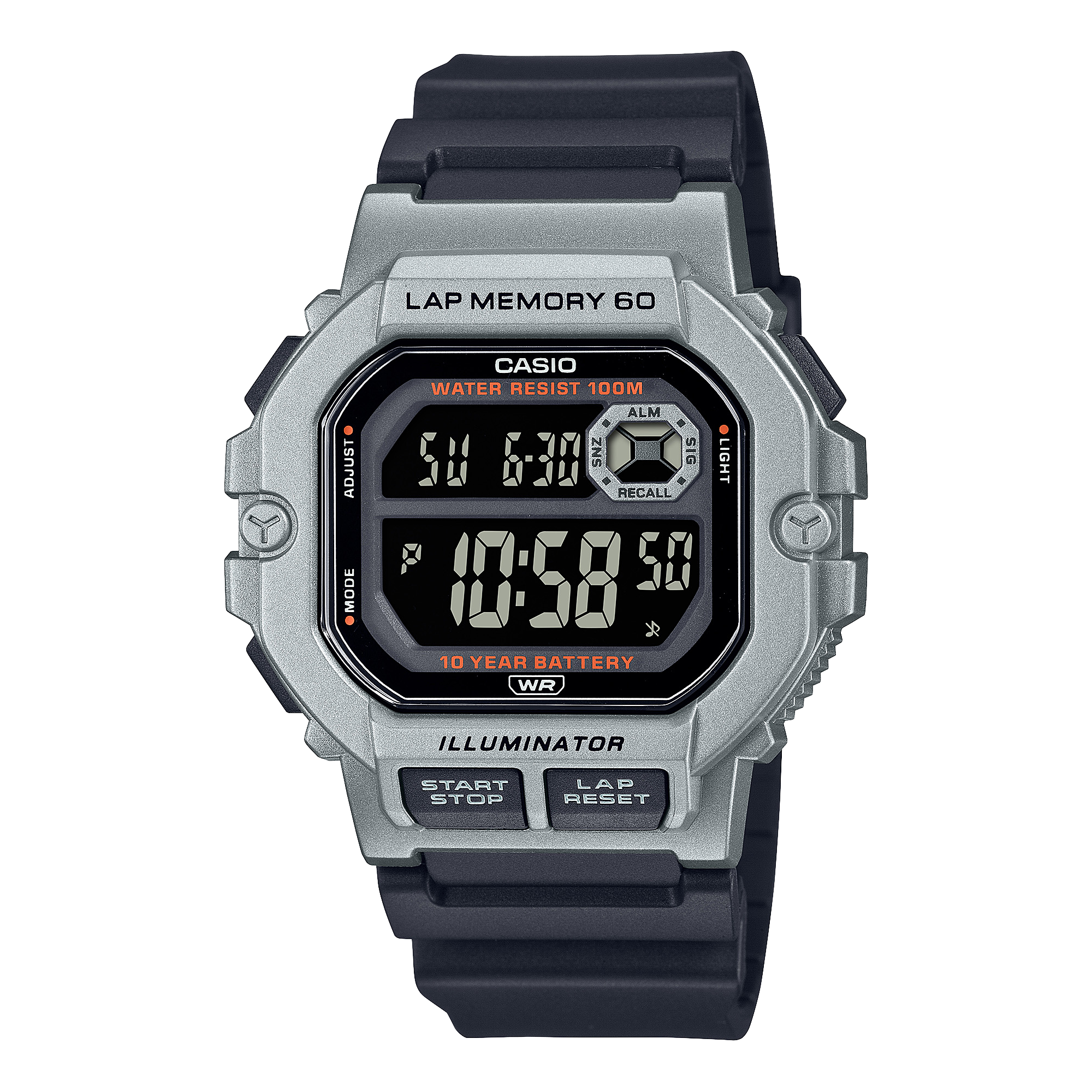 Casio WS-1400H-1BV Digital Unisex Watch
