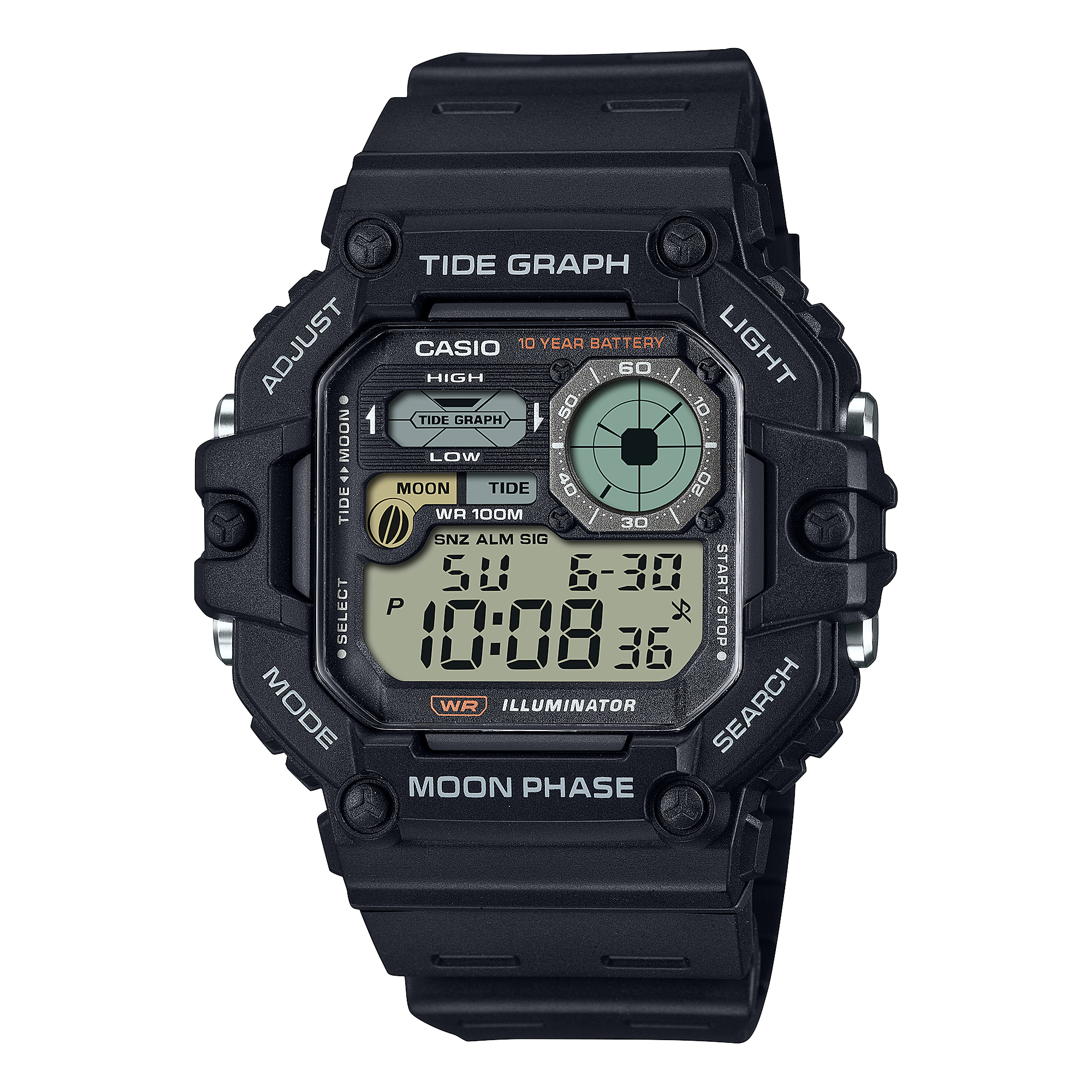 Casio WS-1700H-1AV Digital Unisex Watch