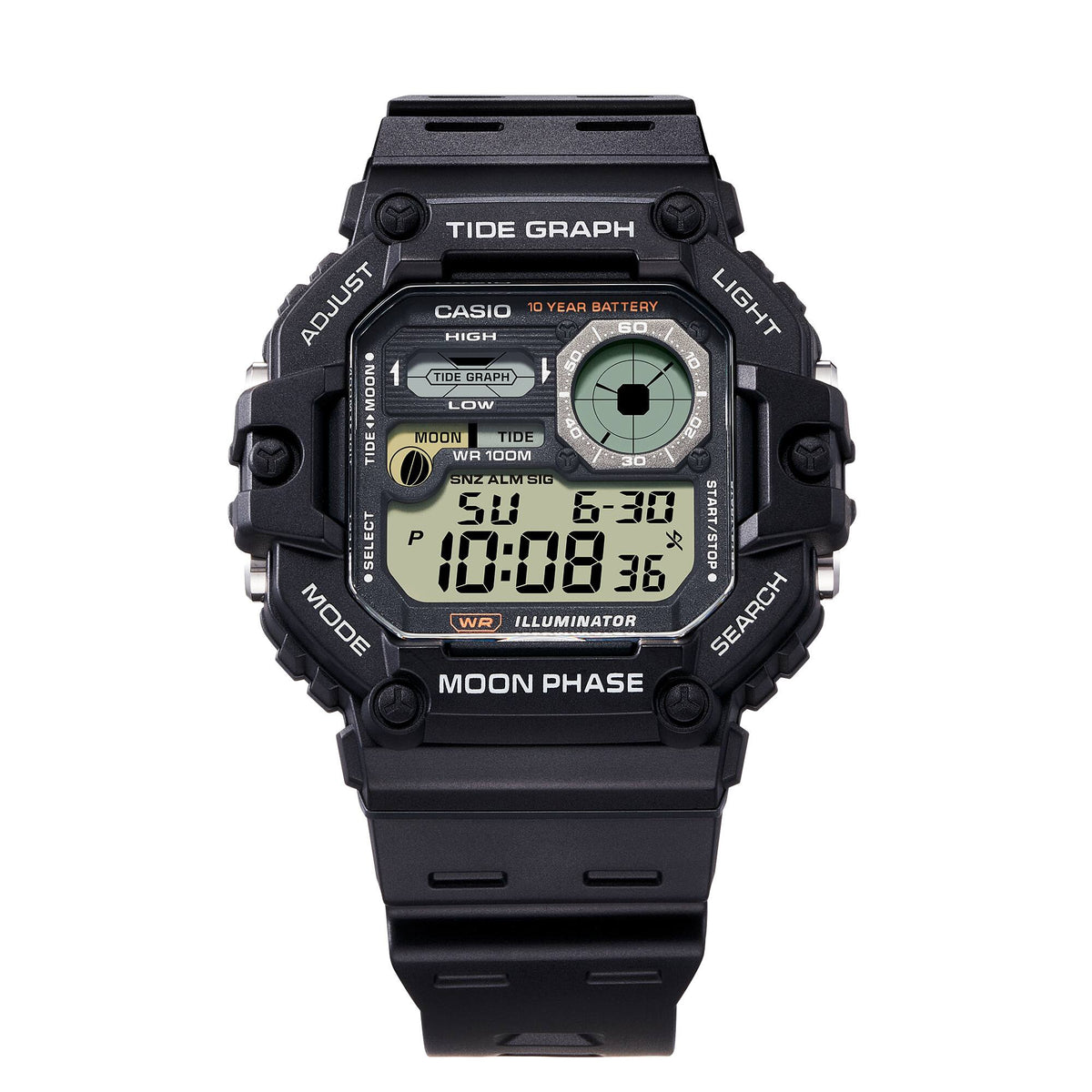 Casio WS-1700H-1AV – front view