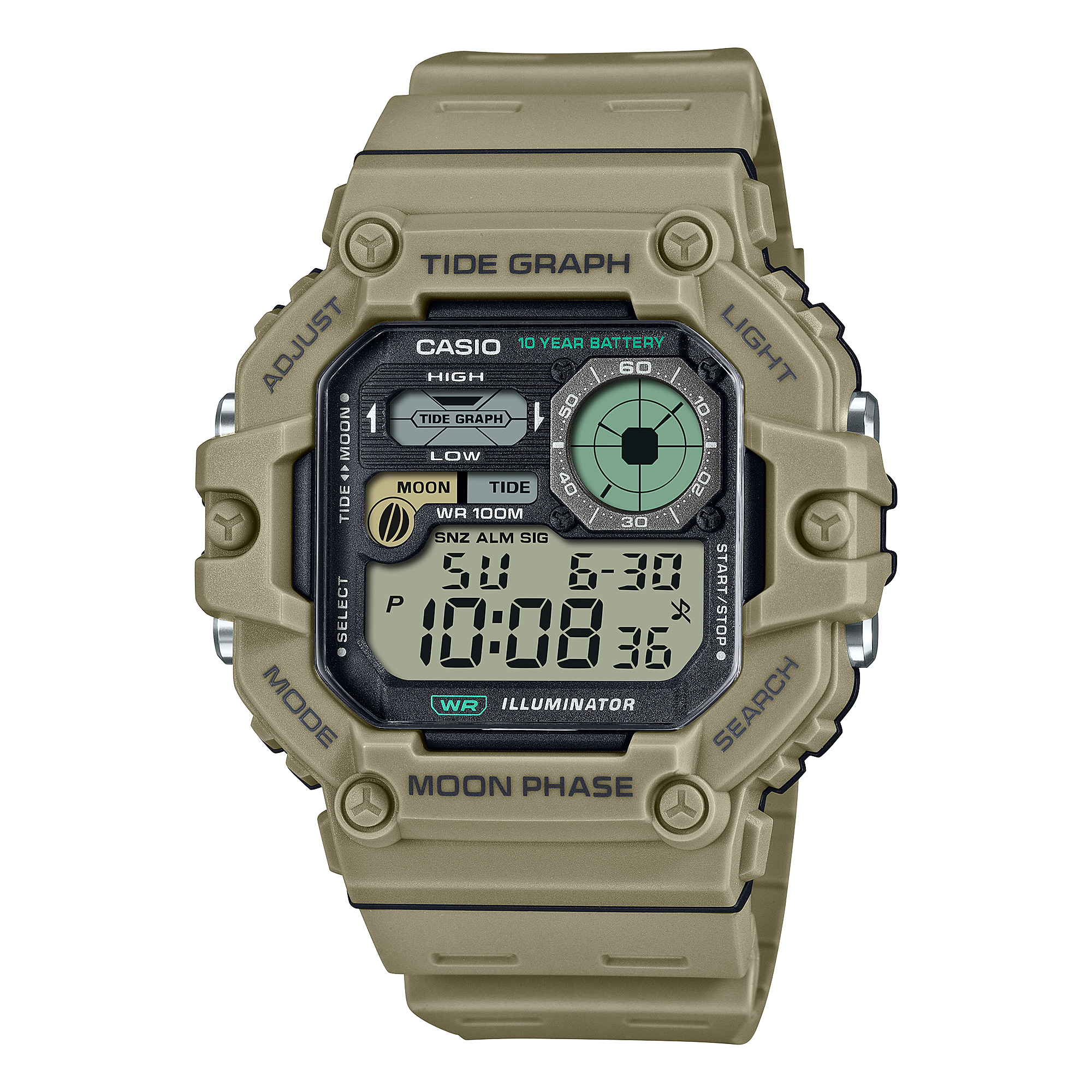 Casio WS-1700H-5AV Digital Unisex Watch