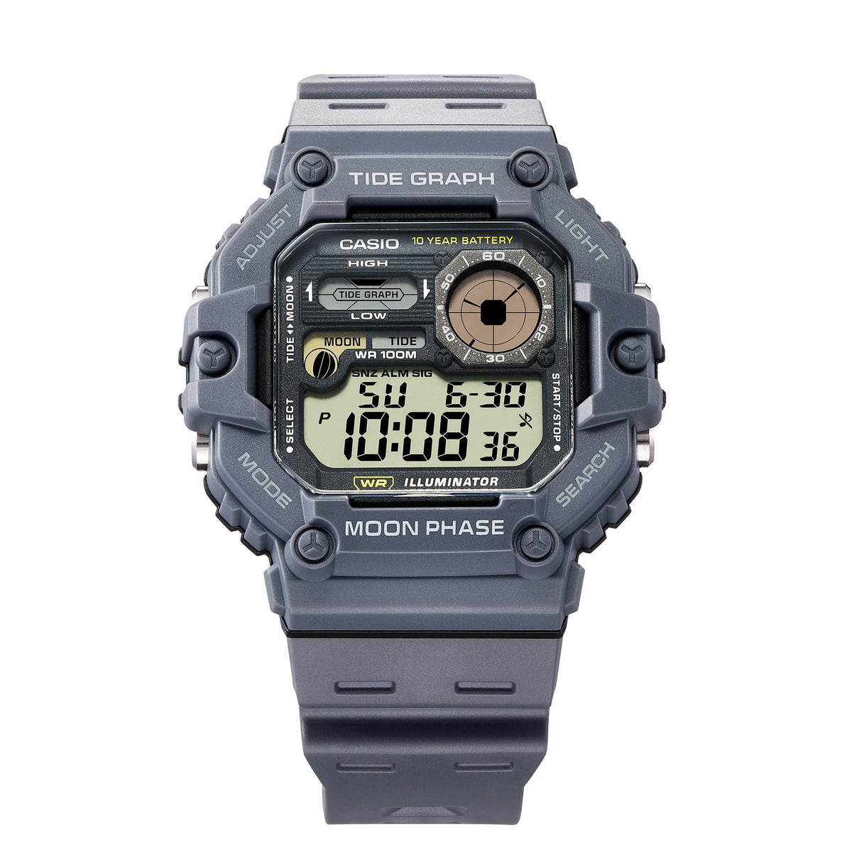 Casio WS-1700H-8AV – front view