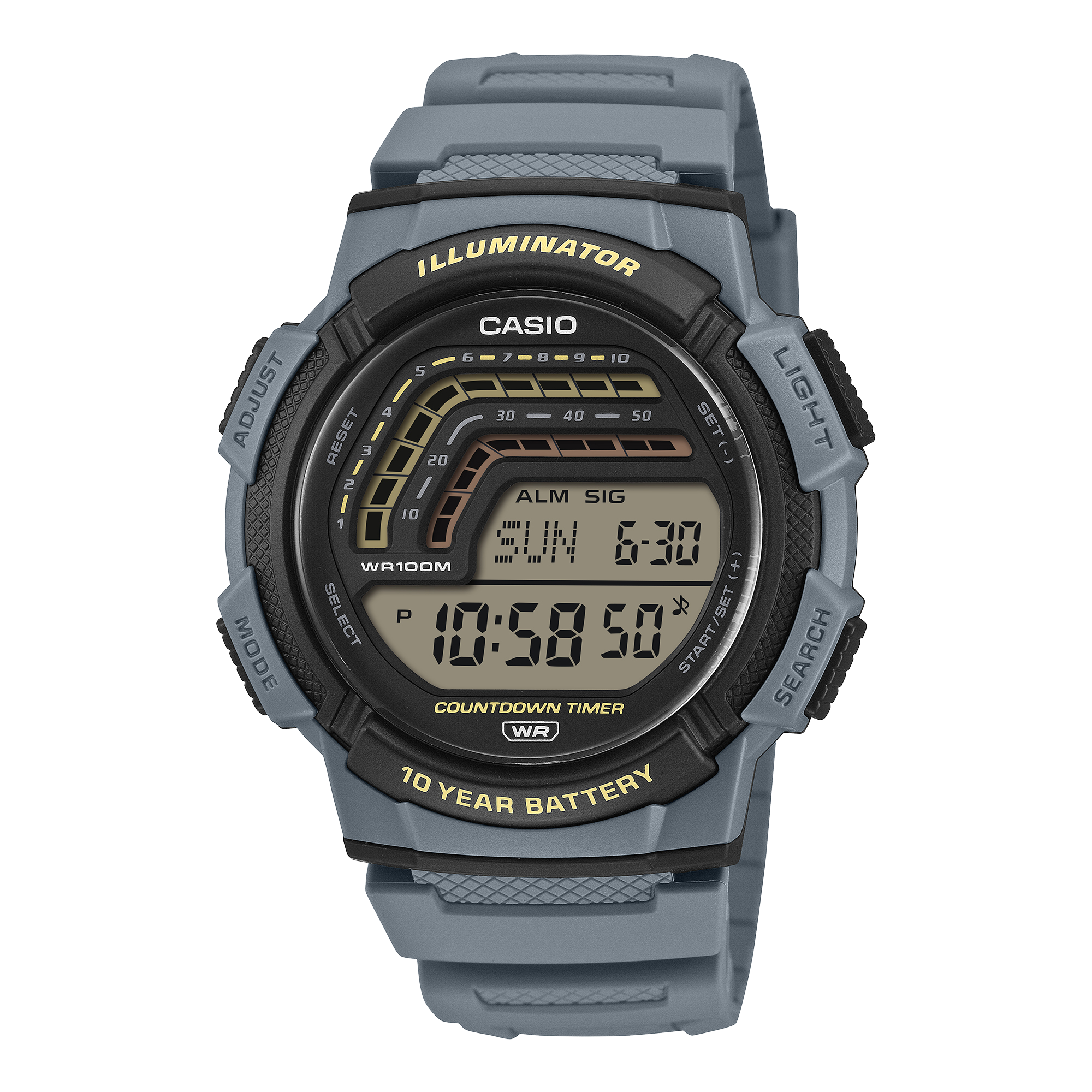 Casio WS-1800-2AV Digital Watch for Men