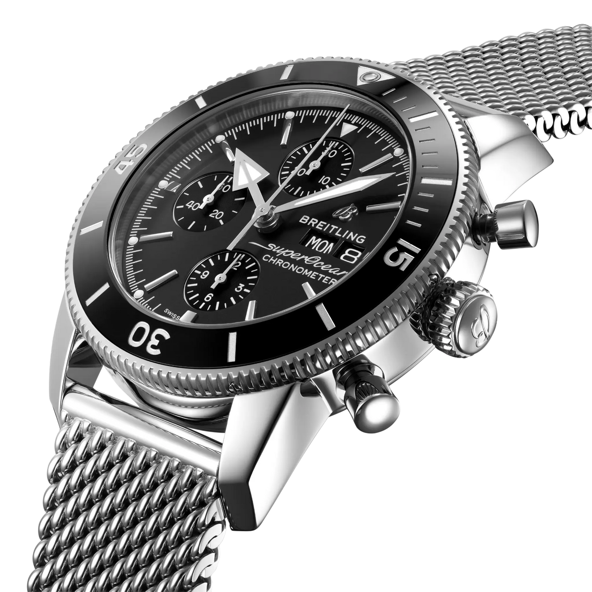 Breitling Superocean Heritage Chronograph 44 A13313121B1A1 – three-quarter view