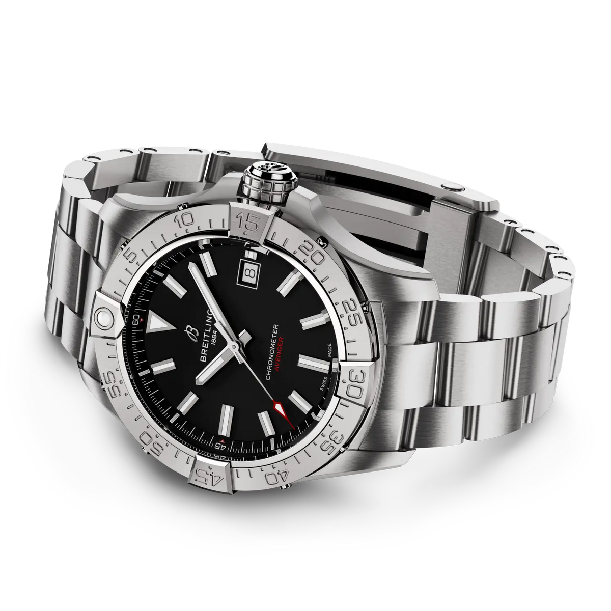 Breitling Avenger Automatic 42 A17328101B1A1 – side view with bracelet