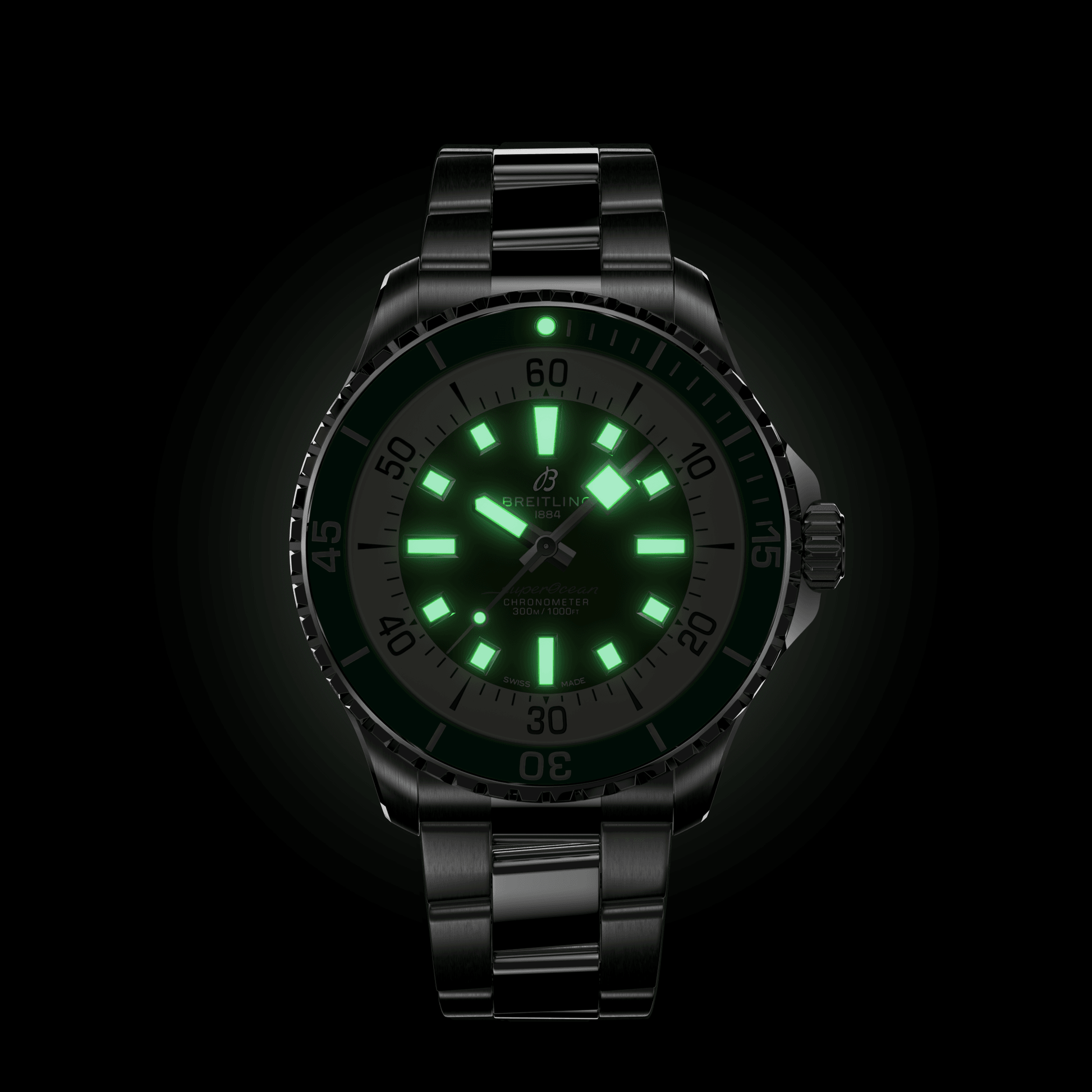 BREITLING SUPEROCEAN AUTOMATIC 44 A17376A31L1A1 - Kamal Watch Company