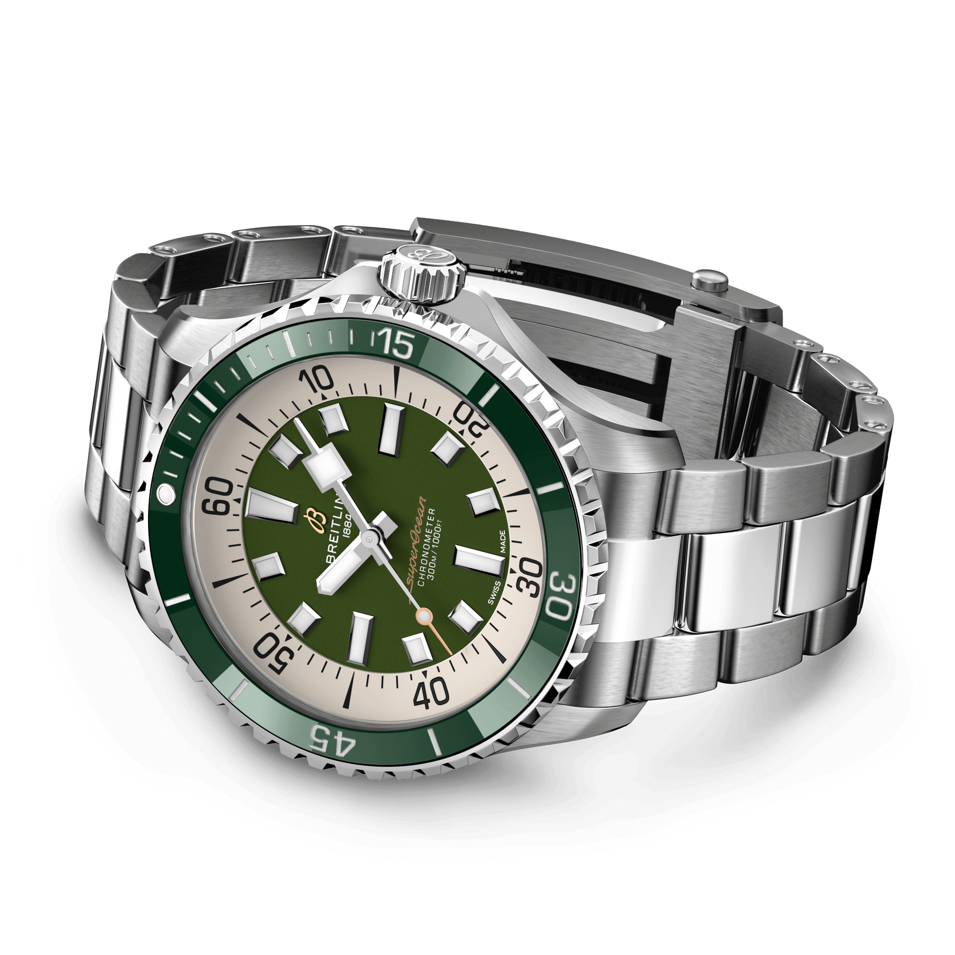 BREITLING SUPEROCEAN AUTOMATIC 44 A17376A31L1A1 - Kamal Watch Company