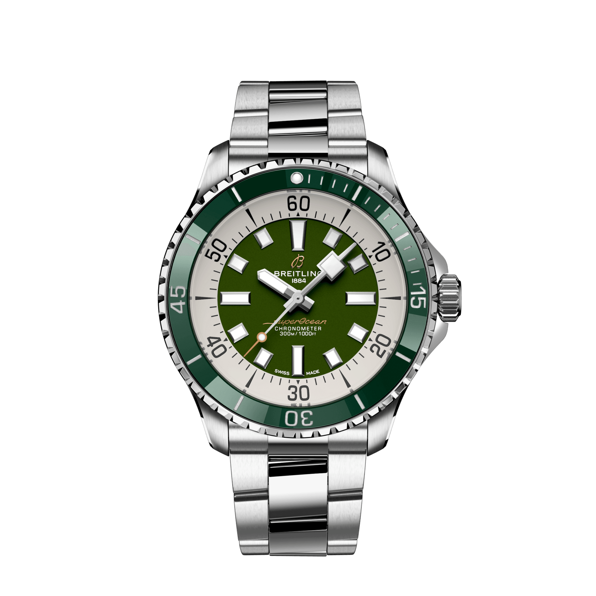 BREITLING SUPEROCEAN AUTOMATIC 44 A17376A31L1A1 - Kamal Watch Company