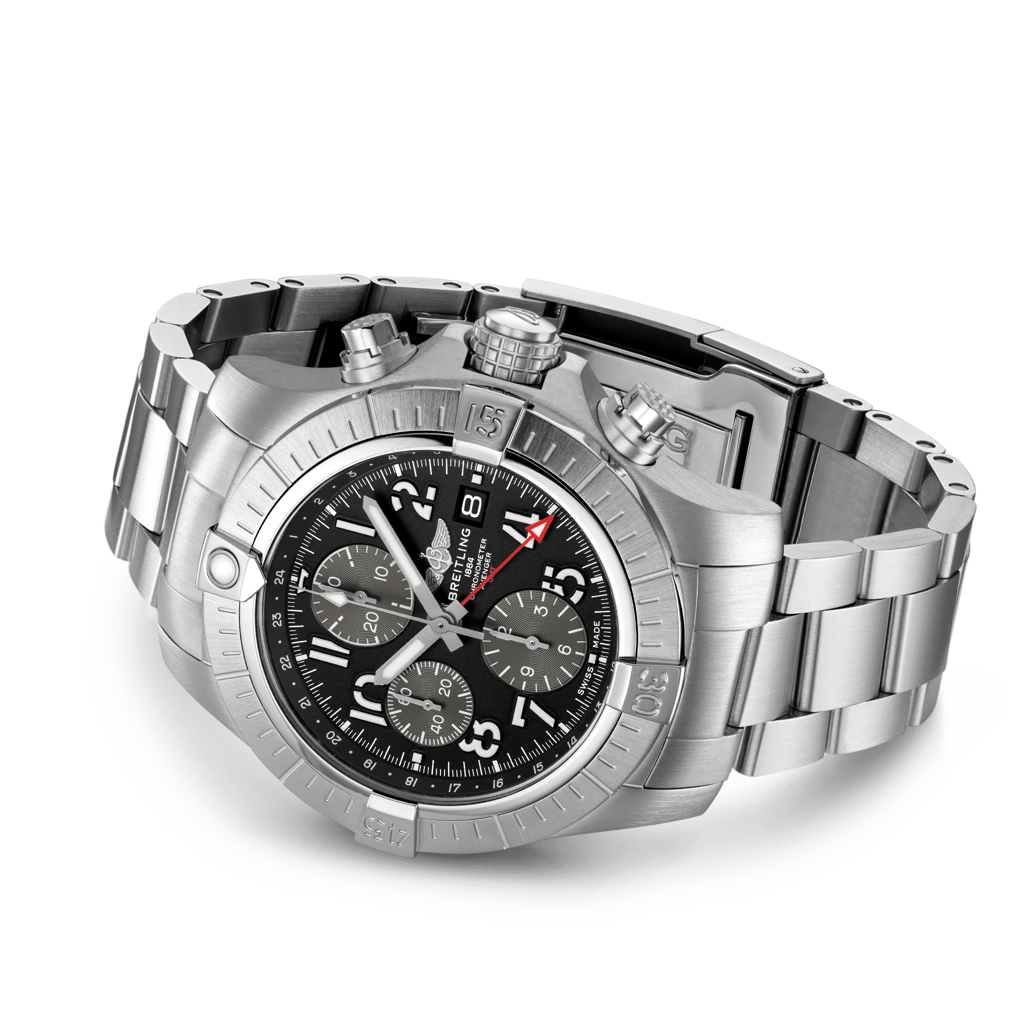 A24315101B1A1 AVENGER CHRONOGRAPH GMT - Kamal Watch Company