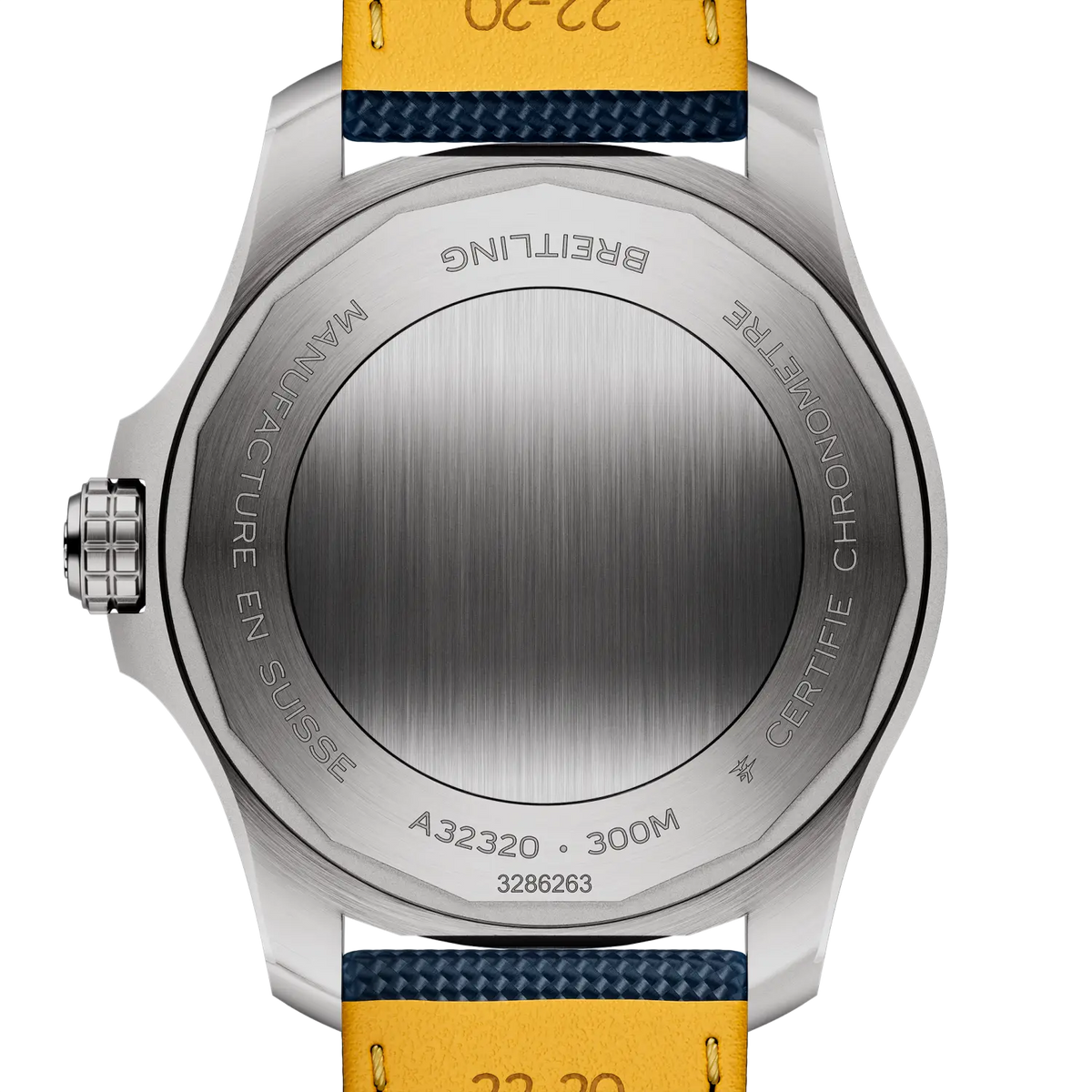 Breitling Avenger Automatic GMT 44 A32320101C1X1 – case-back view