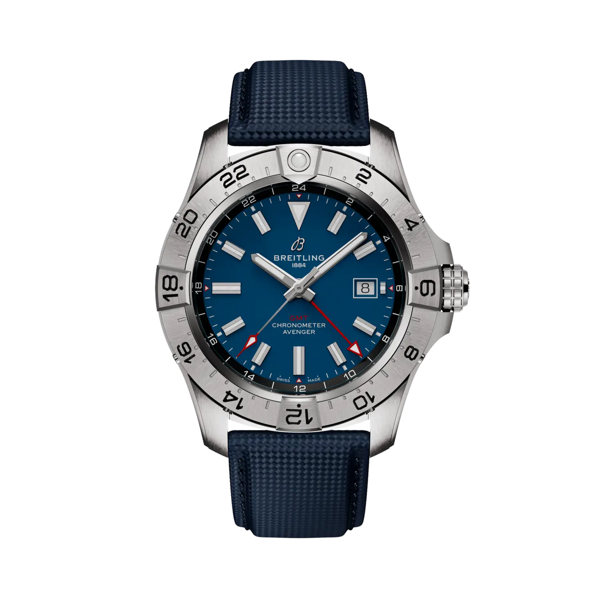 Breitling Avenger Automatic GMT 44 A32320101C1X1 – front view