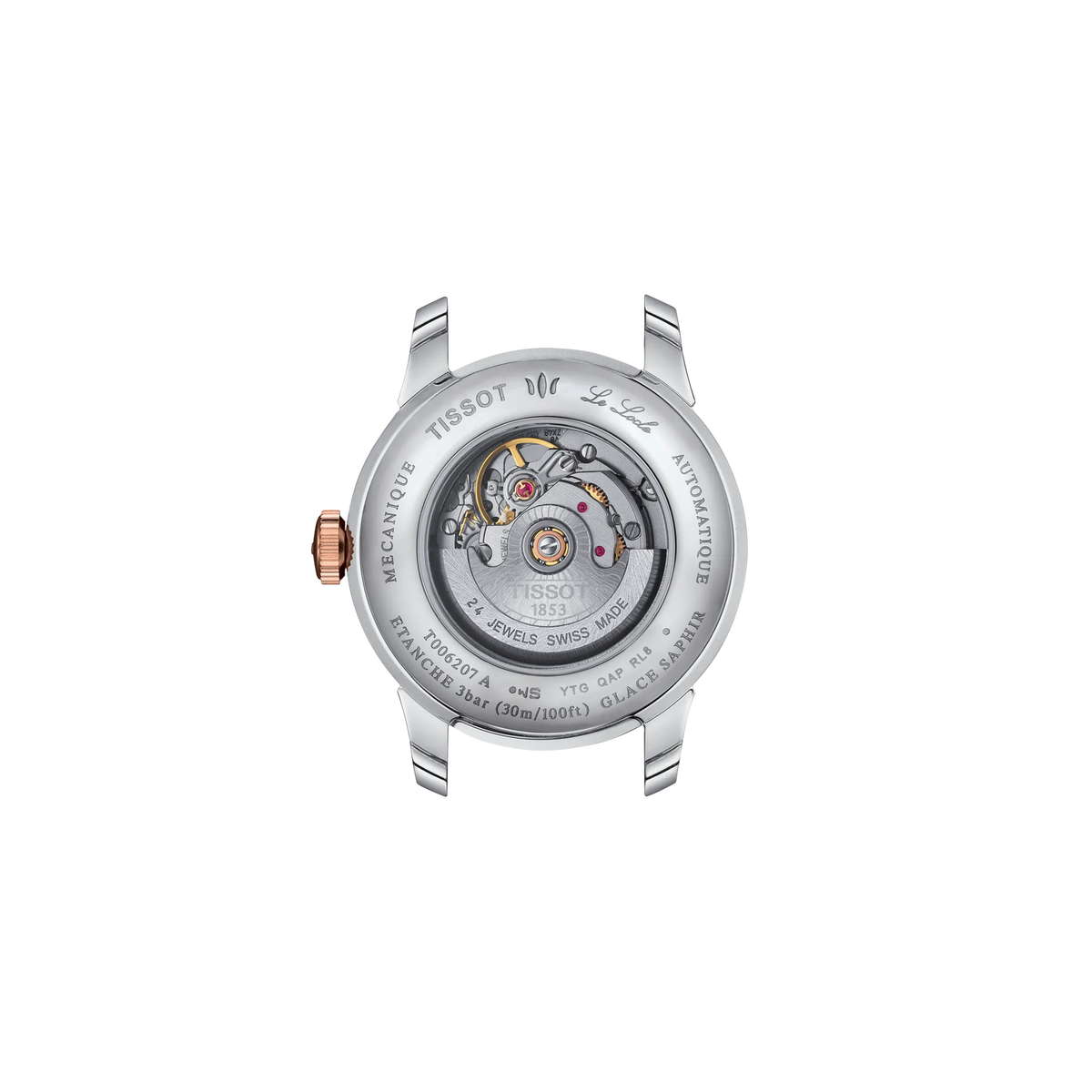 Tissot Le Locle 29mm T006.207.22.096.00 Watch for Women - case-back view