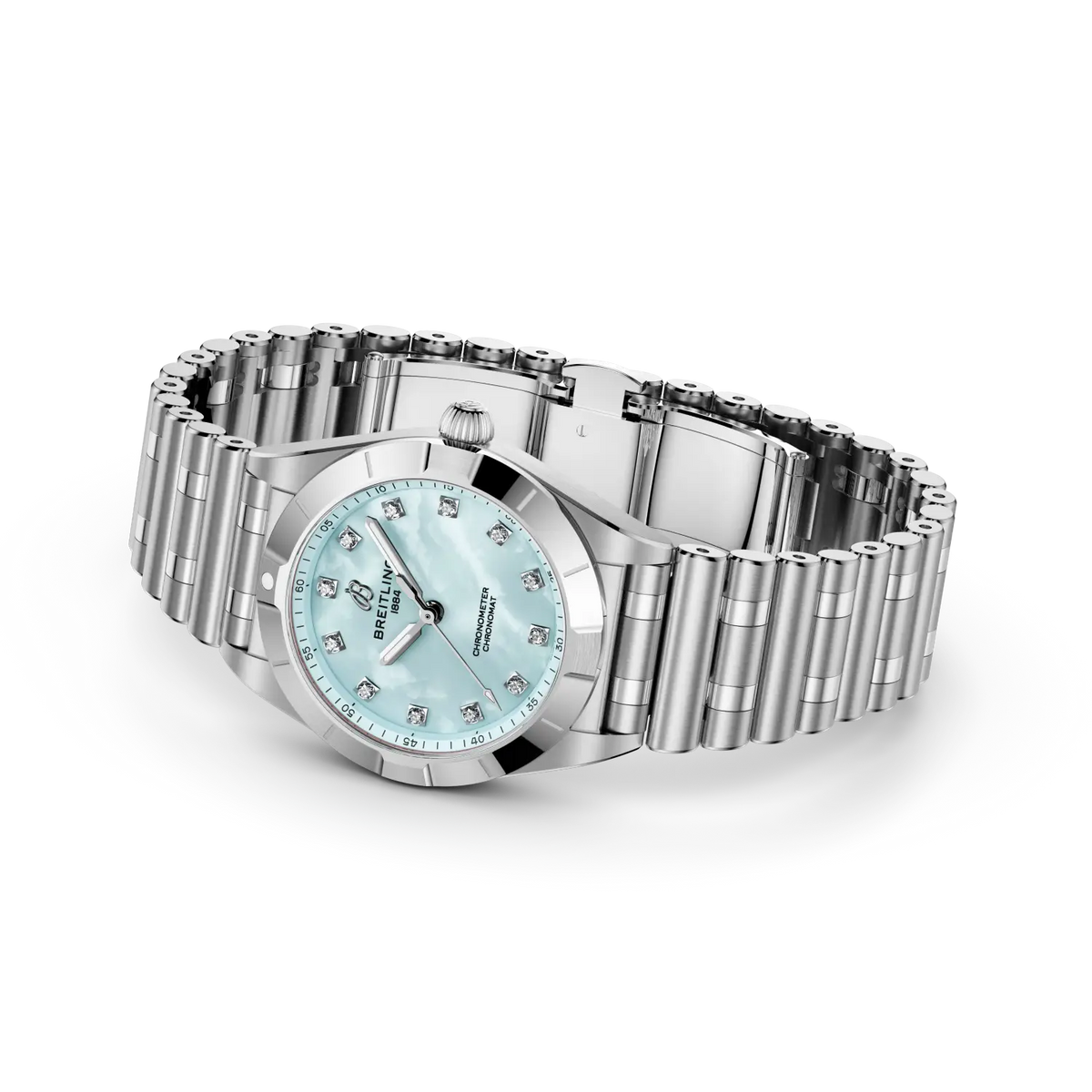 Breitling Chronomat 28 A72310101C1A1 – side view with bracelet