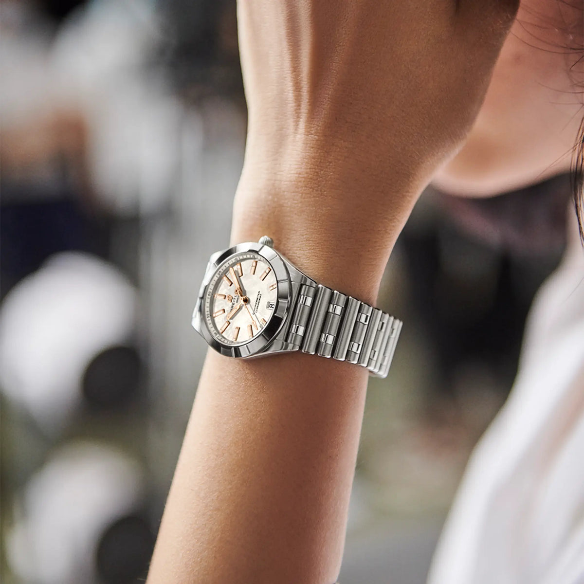 Breitling Chronomat 32 A77310101A4A1 – shown on the wrist