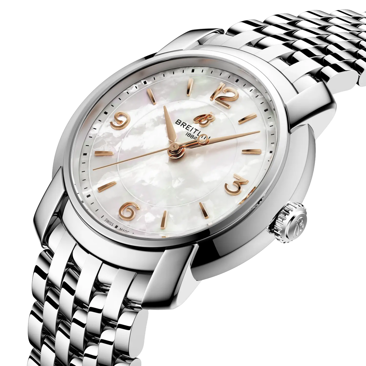 Breitling Lady Premier 32 A77330121A2A1 – three-quarter view
