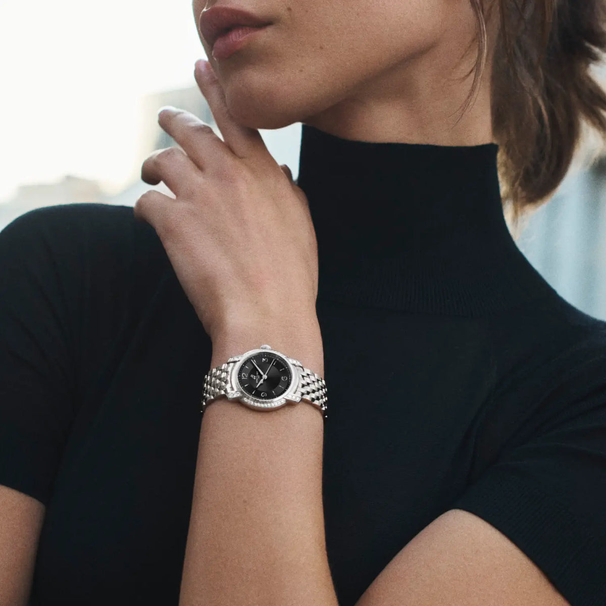 Breitling Lady Premier 32 A77330671B1A1 – shown on the wrist