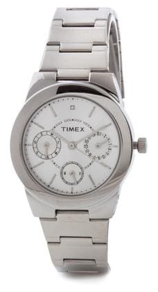 Timex J103 Analog Silver Dial for Women