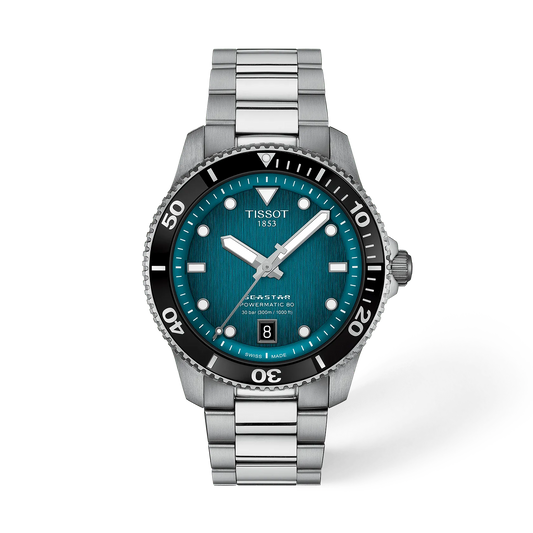 Tissot Seastar 1000 40mm T120.807.11.091.00 Unisex Watch - front view