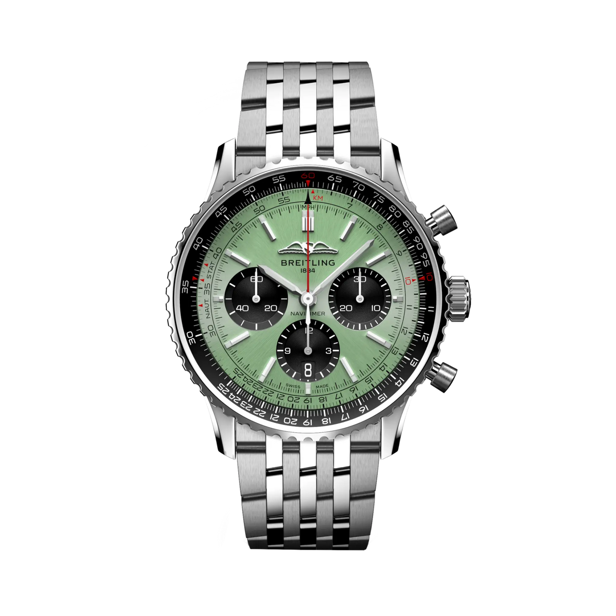 Breitling Navitimer B01 Chronograph 43 AB0138241L1A1 – front view